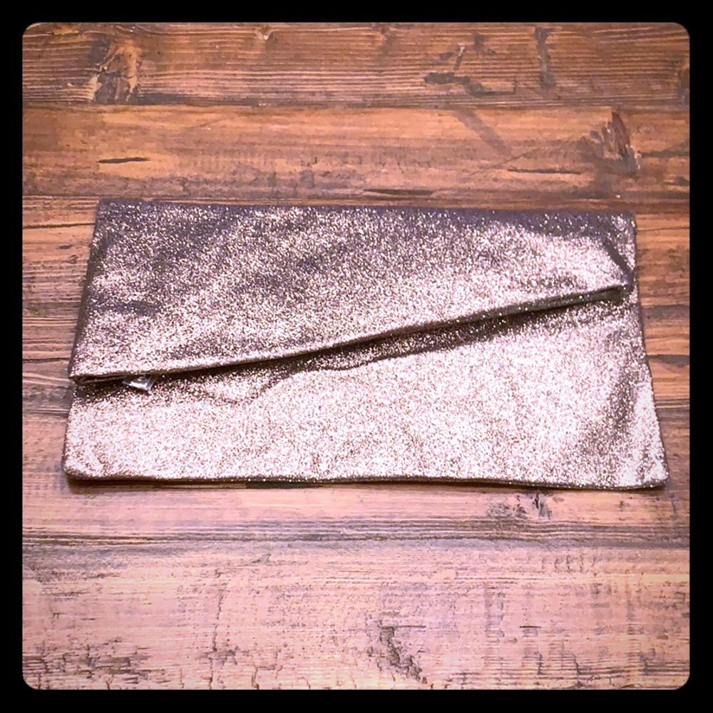 Nordstrom glitter clutch